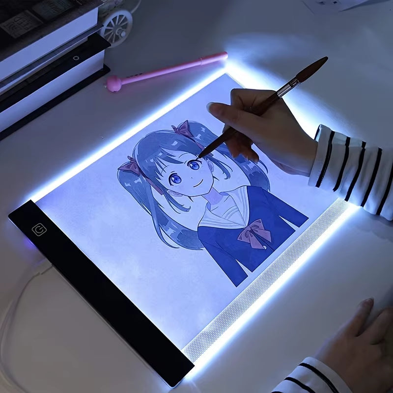 A4 LED Drawing Copy Board - Dimmable Sketching and Painting Light Pad for Kids