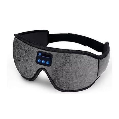 Bluetooth Sleep Mask with 3D Eye Design and Built-In HD Speakers for Music Playback