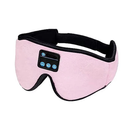 Bluetooth Sleep Mask with 3D Eye Design and Built-In HD Speakers for Music Playback