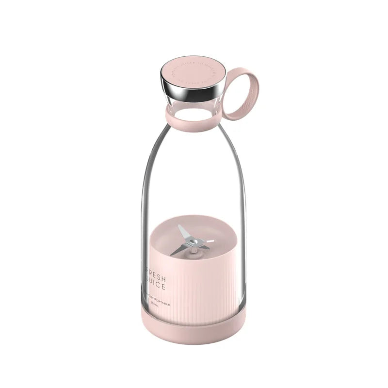 Wireless Rechargeable Portable Blender - 350ML USB Juicer Cup for Smoothies and Fruit Mixing